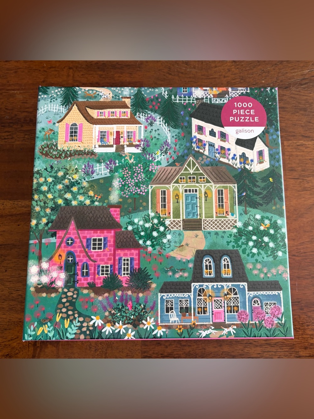 Galison 1000 piece puzzle “The Cottage Hills”